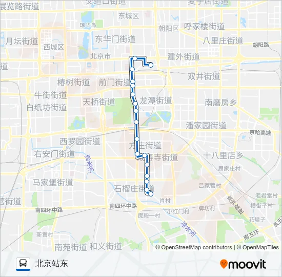 39 Bus Line Map
