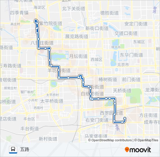 40 bus Line Map