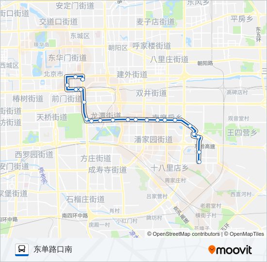 公交41路的线路图