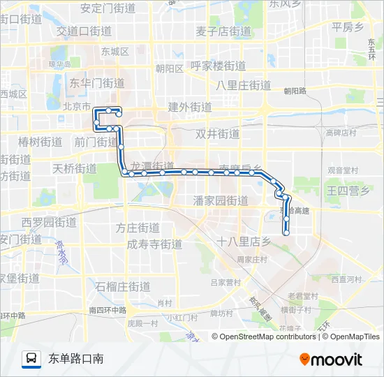 41 Bus Line Map