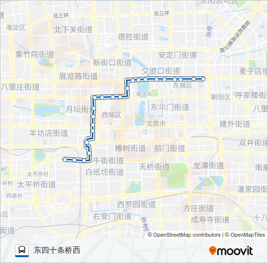 42 Bus Line Map