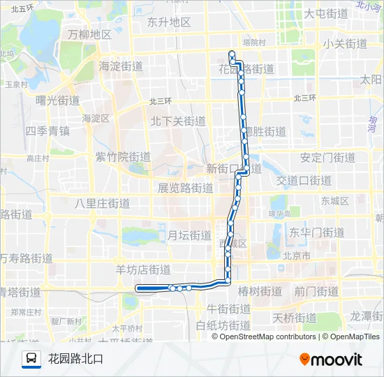 47 Bus Line Map