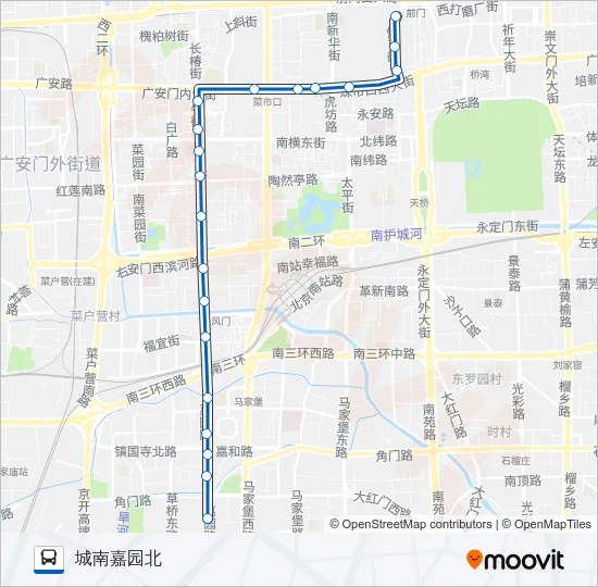 48 Bus Line Map