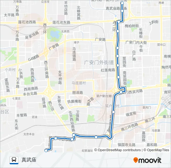 49 Bus Line Map