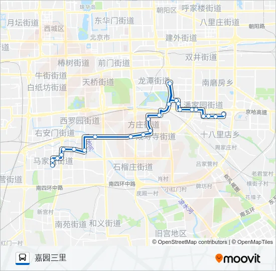 51 Bus Line Map