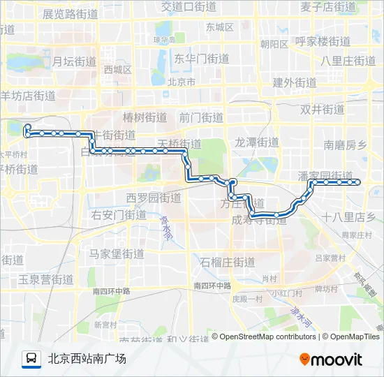 53 Bus Line Map