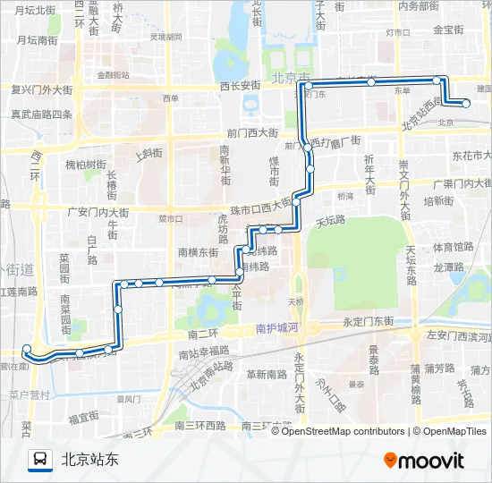 59 Bus Line Map