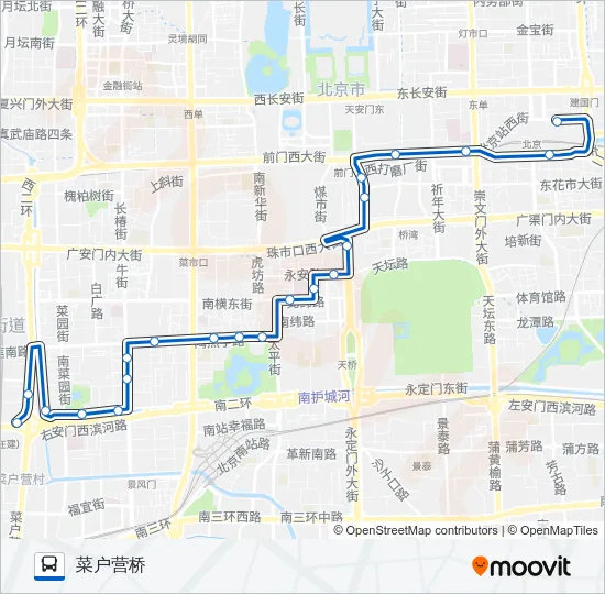 59 Bus Line Map