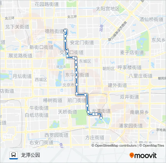 60 Bus Line Map