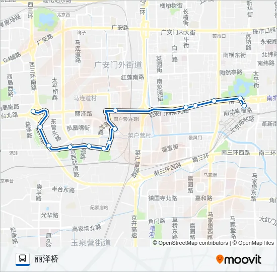 公交63路的线路图