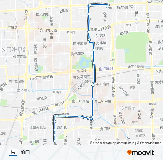 66 Bus Line Map