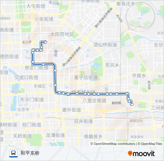 75 bus Line Map