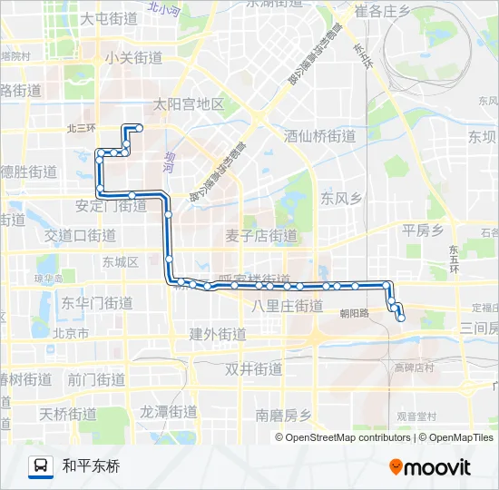 75 Bus Line Map