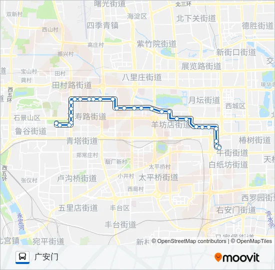 78 Bus Line Map