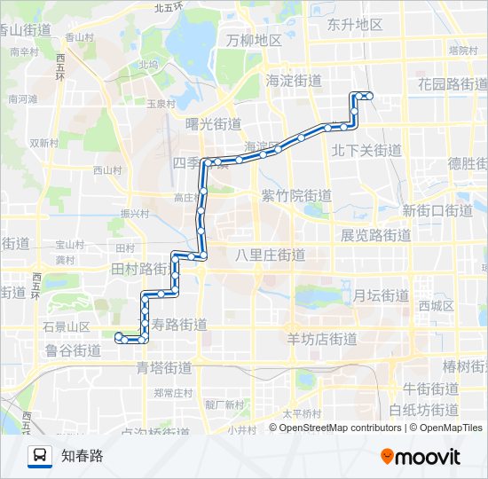 公交79路的线路图