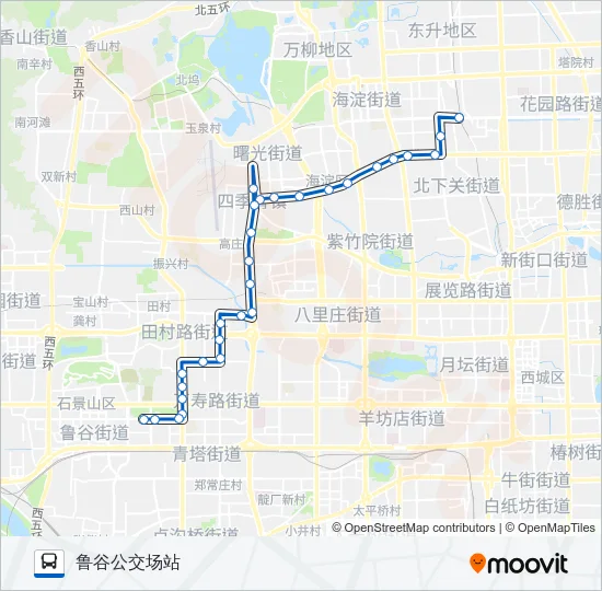 79 Bus Line Map