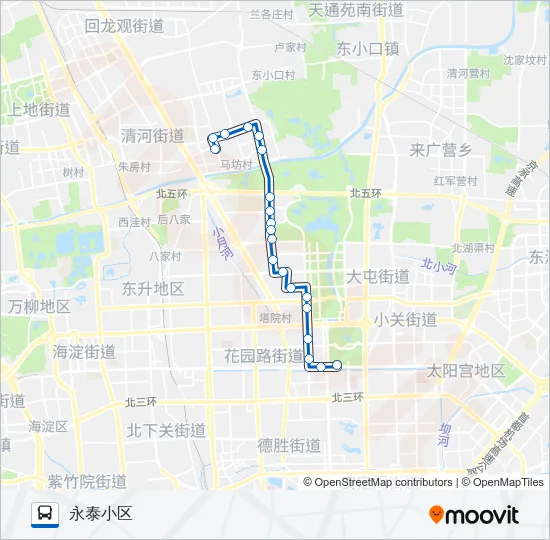 81 Bus Line Map