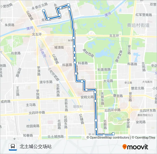 81 Bus Line Map
