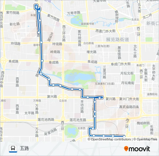 85 Bus Line Map