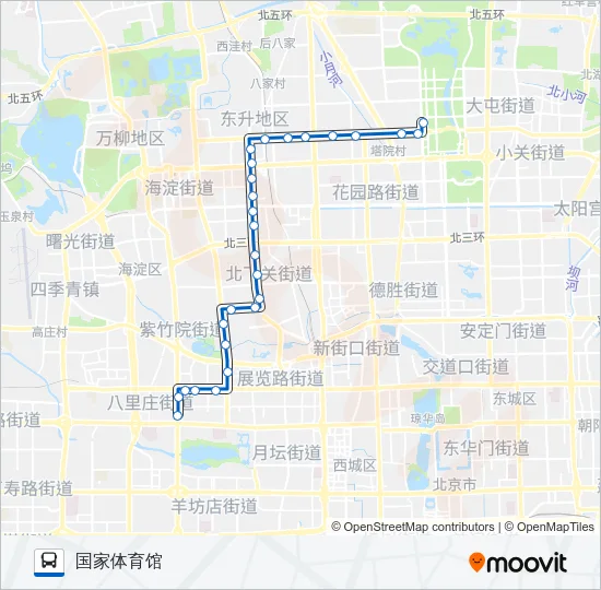 86 Bus Line Map