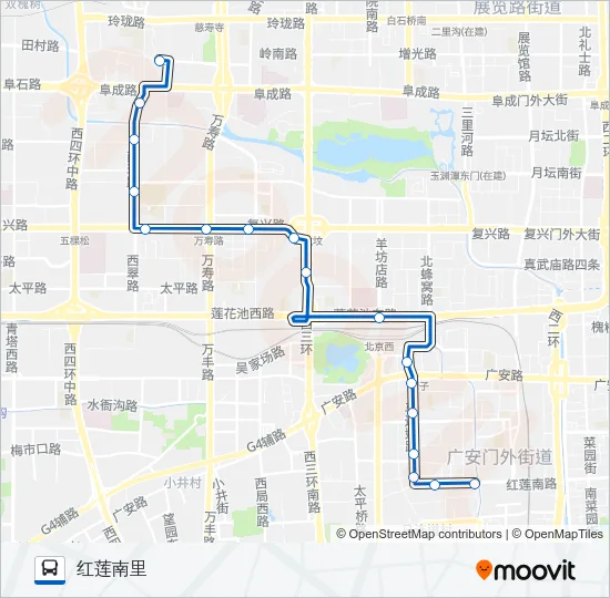 89 Bus Line Map