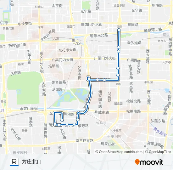 91 Bus Line Map