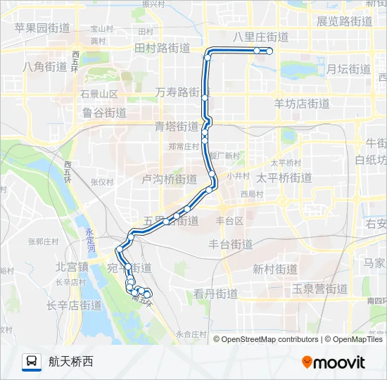 97 Bus Line Map