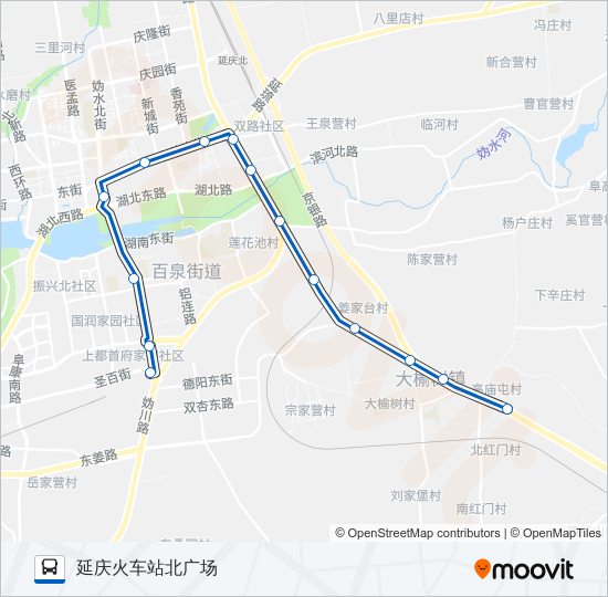 Y9 bus Line Map