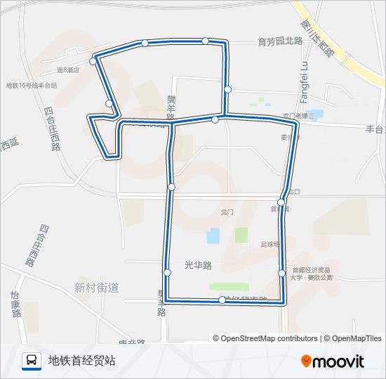 临5 bus Line Map