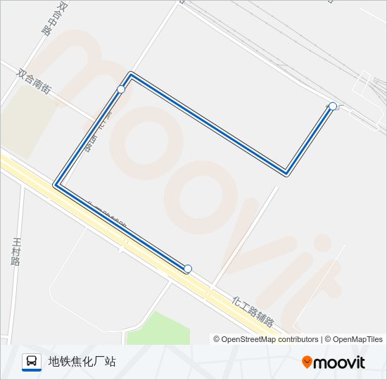 临6 Bus Line Map