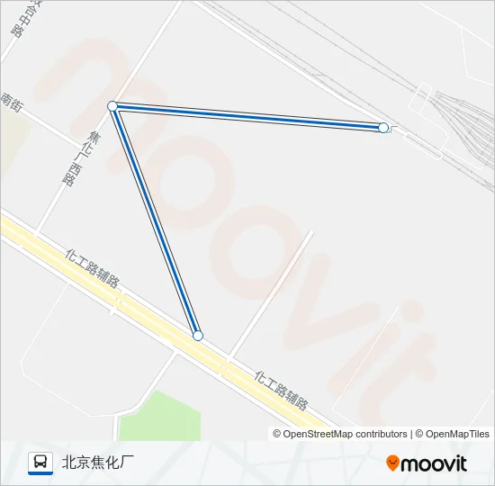 临6 Bus Line Map