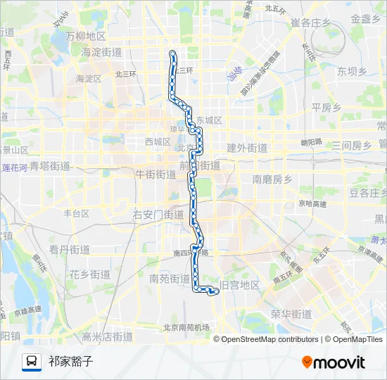 夜2 Bus Line Map
