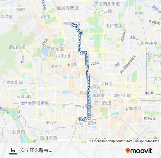 夜4 Bus Line Map