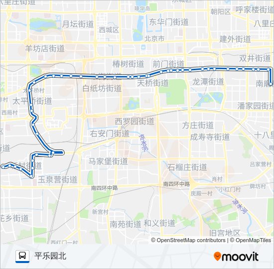 夜7 bus Line Map