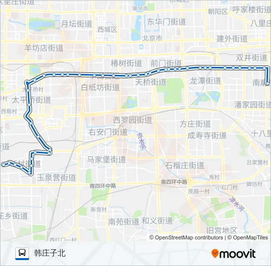 夜7 Bus Line Map