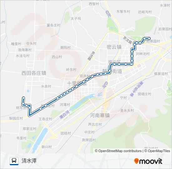 密6 Bus Line Map