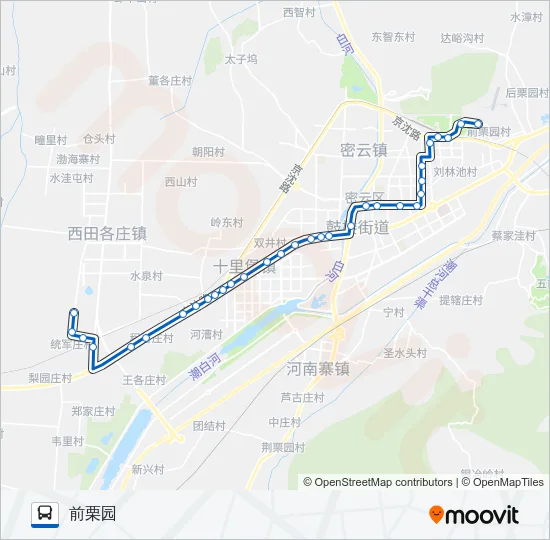 密6 Bus Line Map