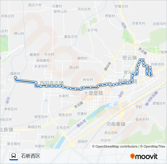 密7 Bus Line Map