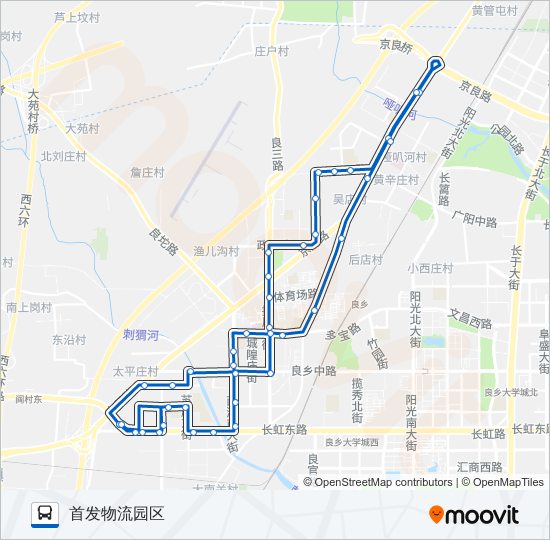 公交房2路的线路图