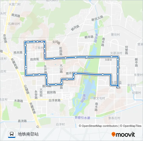 昌2 Bus Line Map