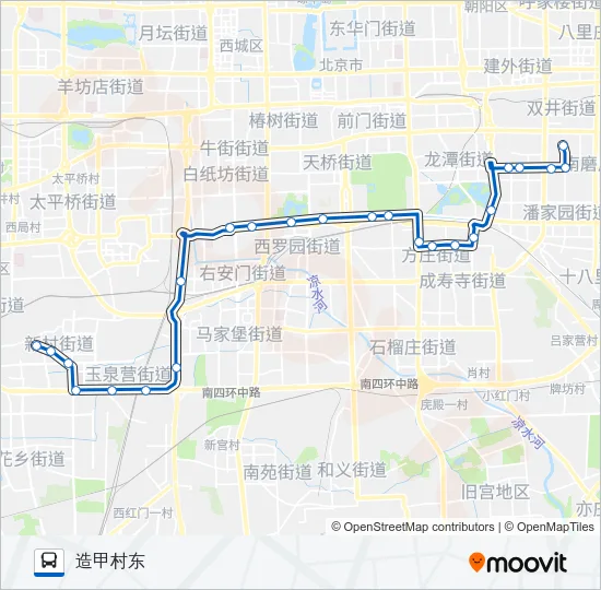 特3 Bus Line Map