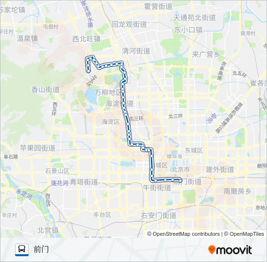 特4 Bus Line Map