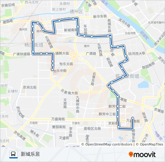 通4 bus Line Map