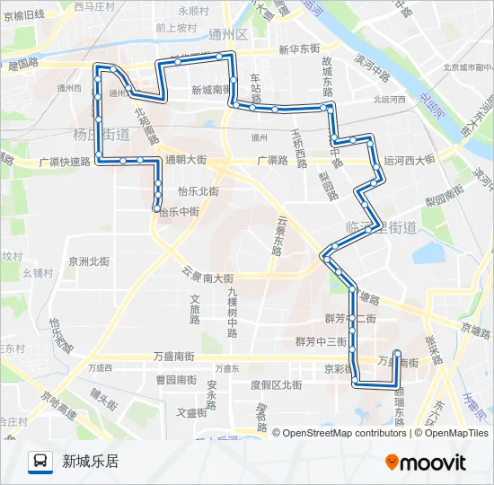 通4 Bus Line Map