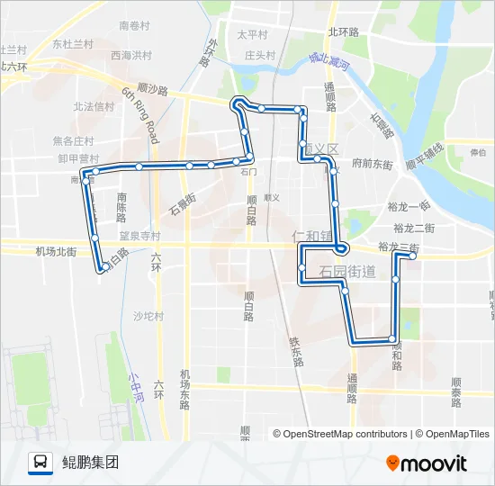 顺2 Bus Line Map