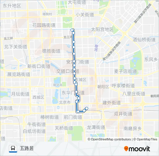 104 Bus Line Map