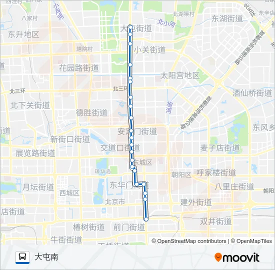 108 Bus Line Map