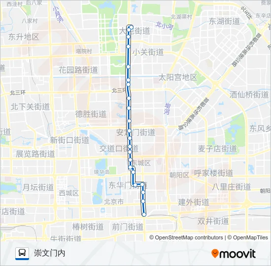 108 Bus Line Map