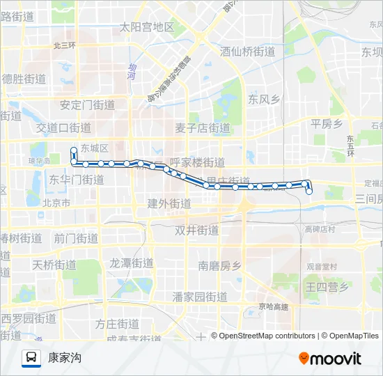 112 Bus Line Map