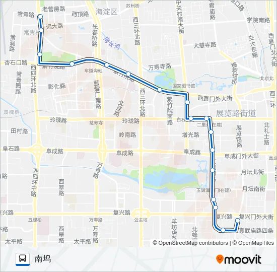 114 Bus Line Map